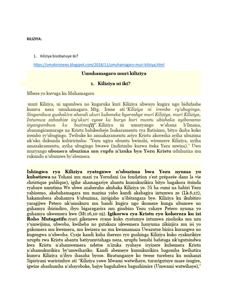 Amategeko ya Kiliziya Gatolika | PDF