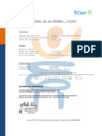 Resultado de La Prueba: 030687: Paciente