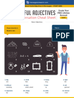 Adjectives Norwegian