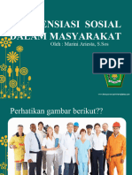 DIFERENSIASI SOSIAL DALAM MASYARAKAT