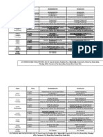 IELTS October-November class schedule