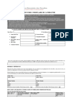 CV Format OBR Verificateurs Impots Et Douanes