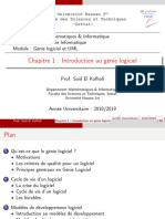 Chapitre 1 Introduction Au Génie Logiciel