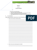 Module 4 Teaching & Assessing Writing