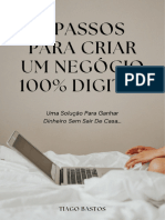 3 Passos para Criar Um Negócio 100 - Digital