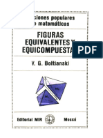 V. G. Boltianski - Figuras Equivalentes y Equicompuestas-Editorial Mir (1981)