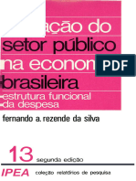 Avaliacao Do Setor Publico Na Economia Brasileira Segunda Edicao