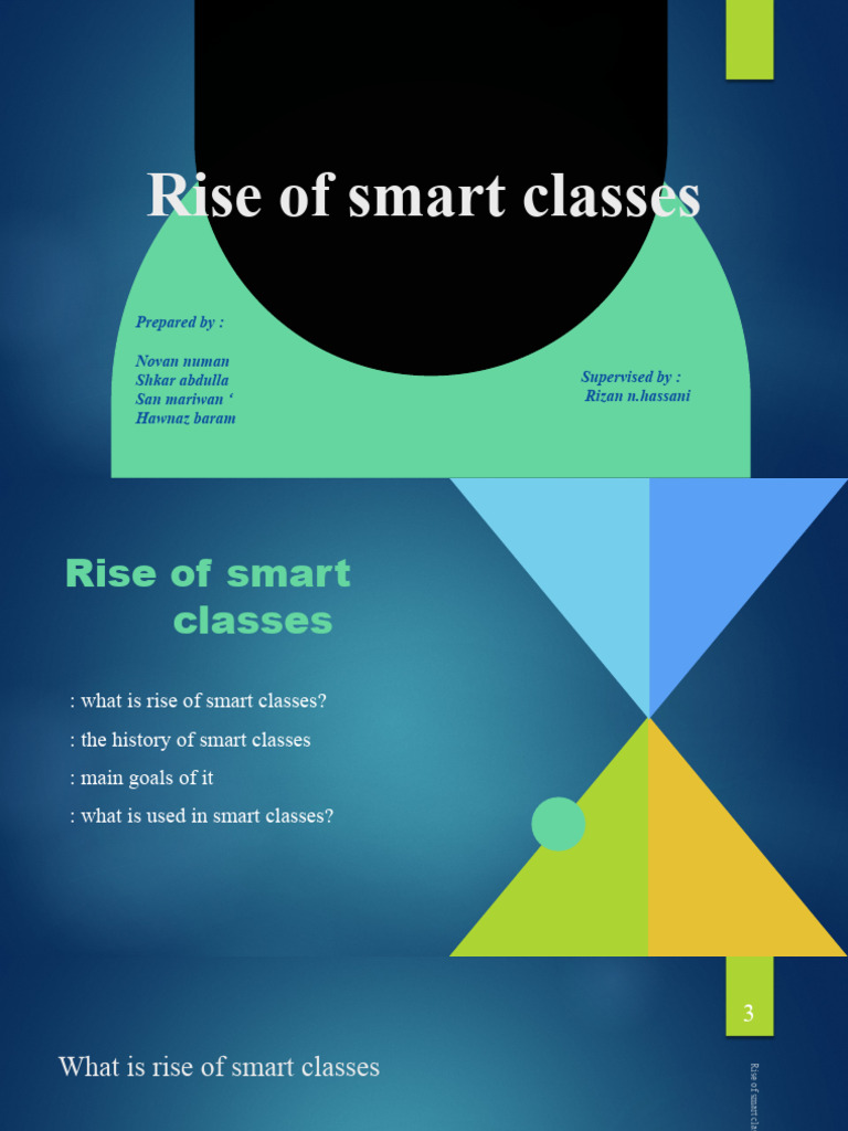 Evolution of Smart Classrooms | PDF | Art | Computers