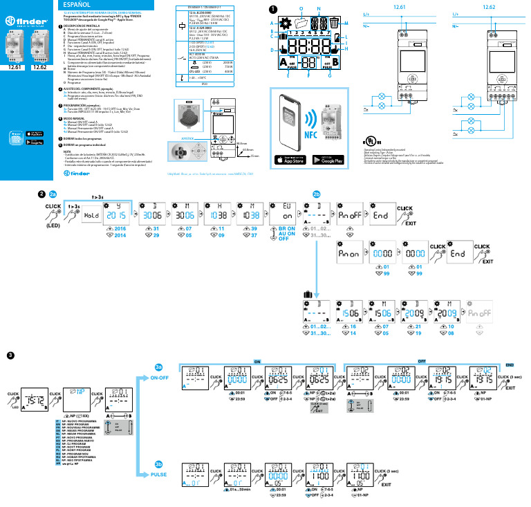 Manual Temporizador Finder | PDF | Software | Software del sistema