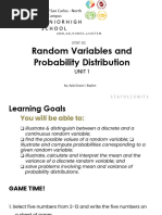 RANDOM VARIABLES and Levels of Measurement (v2024)