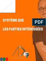 Système QSE - Les Parties Intéressées