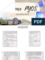 Science CDS PYQS (2016-2023)