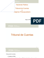 Hacienda Pública, Tribunal de Cuentas y Régimen Presupuestario