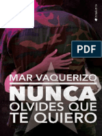 Nunca Olvides Que Te Quiero - Mar Vaquerizo