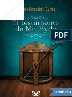 El Testamento de MR Hyde - Andres Gonzalez Barba