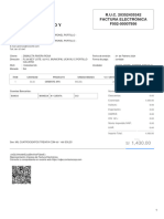 Consorcio Cemento Y Fierros Sac: R.U.C. 20352435342 Factura Electrónica F002-00007956