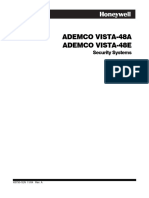 Honeywell Ademco Vista 48 User Manual