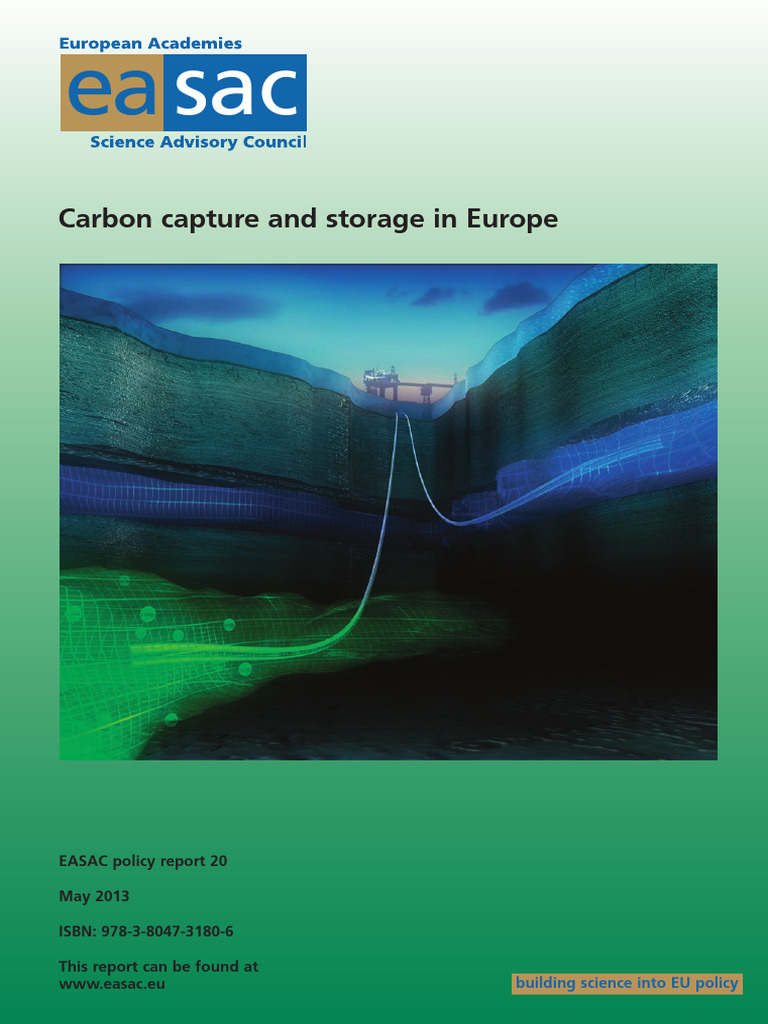Easac 13 CCS Web Complete | PDF | Carbon Capture And Storage | Climate ...