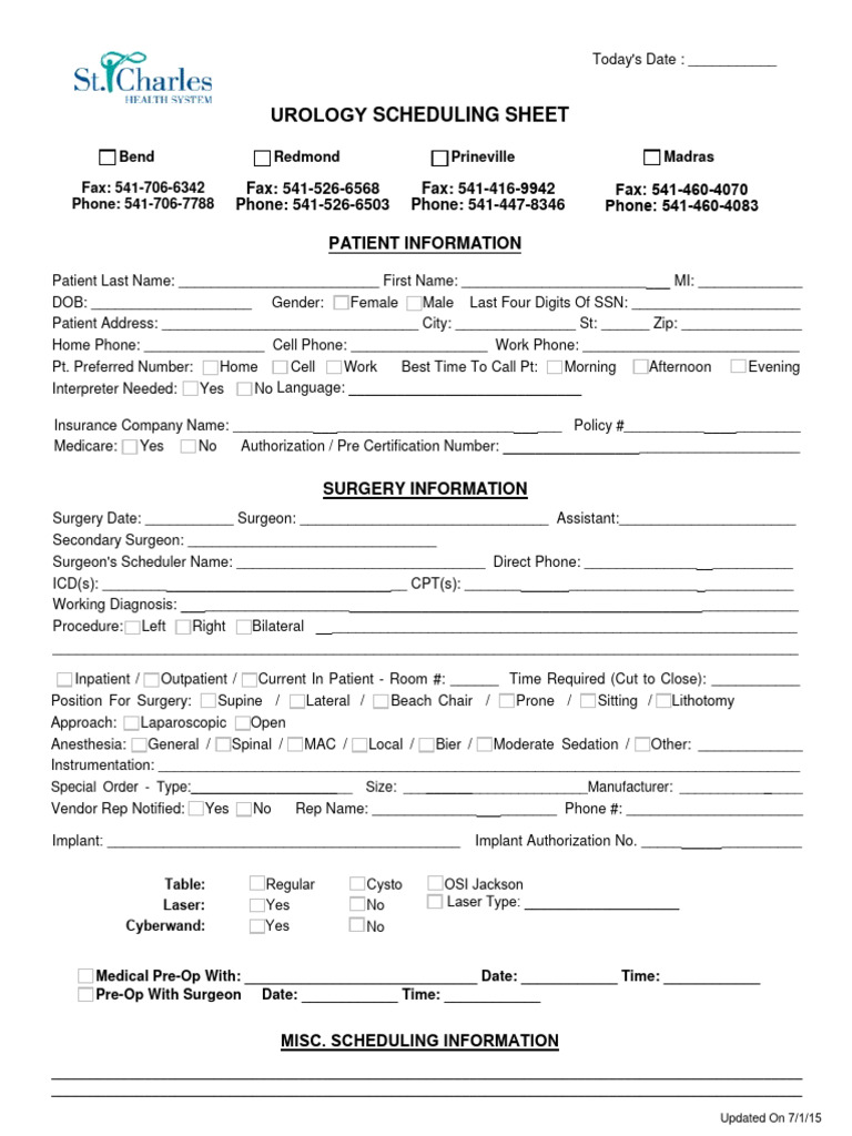 Surgery Scheduling Jobs Las Vegas