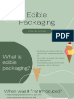 Edible Packaging