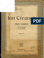 Ion CREANGĂ - Opere Complete Ediția A VI-a (19 - )