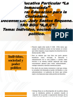 Individuo, Sociedad y Poder Politico