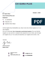 FREE Company Letterhead Design Download Word File