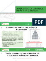 Estado de Salud Del Niño en Colombia, America y El Mundo