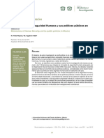 Artículo de Revisión: Dimensiones de La Seguridad Humana y Sus Políticas Públicas en México