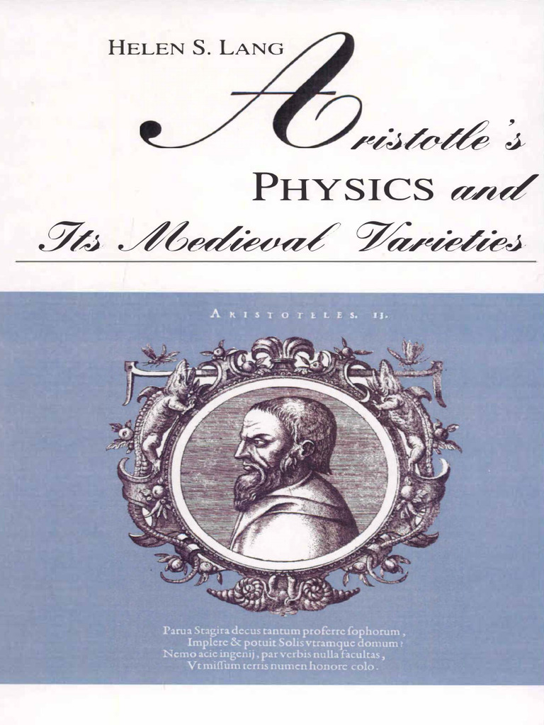 Aristotles physics and its medieval varieties pdf aristotle logos