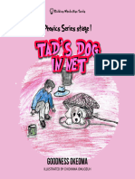 Tad's Dog in Net For Print