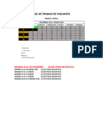 Rol de Trabajo de Vigilantes Diciembre 23 - Enero 24