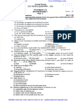 11th Accountancy EM First Revision Exam 2024 Question Paper Thenkasi District English Medium PDF Download