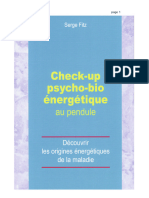 Check Up Bio Psycho Energetique Serge Fitz