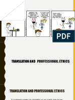Translation and Professional Ethics