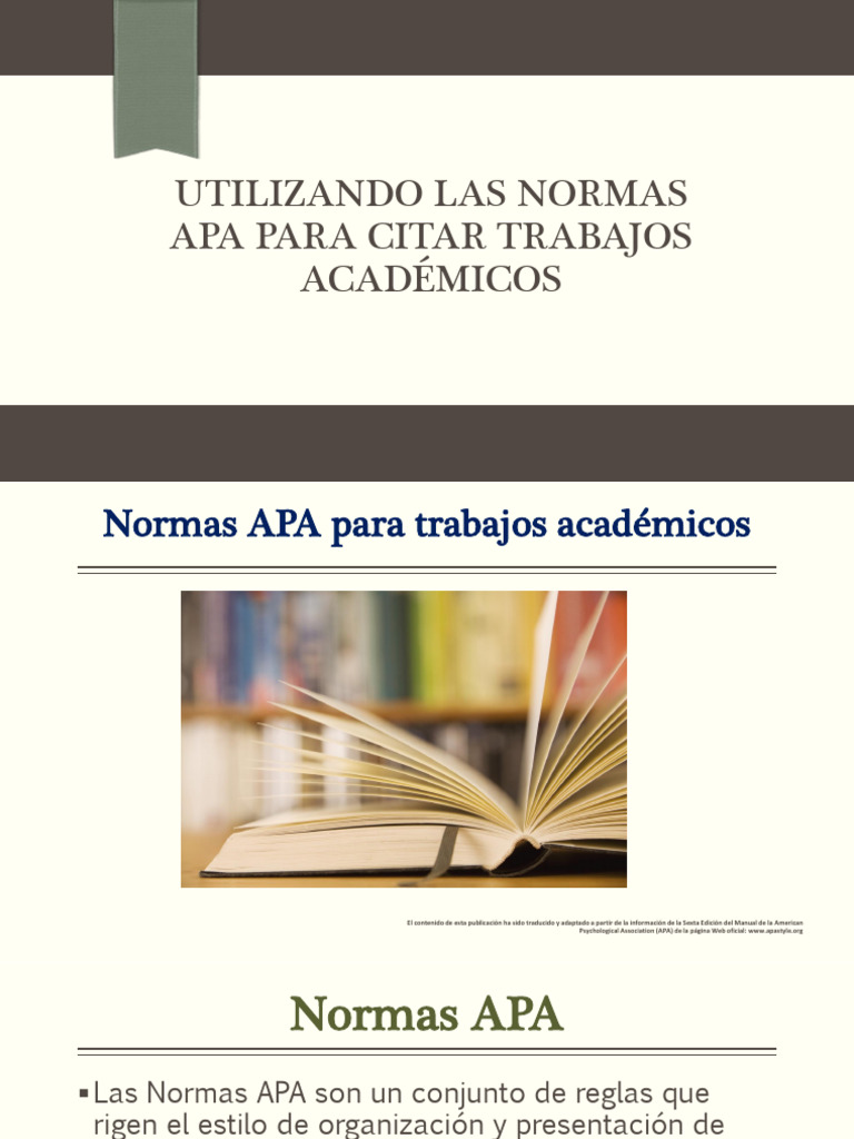 Normas APA para Trabajos Académicos | PDF | Estilo apa | Enfermedad celíaca