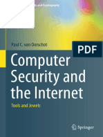 Computer Security and The Internet Tools and Jewels by Paul C. Van Oorschot