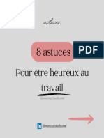 8 Astuces Pour Être Heureux Au Travail