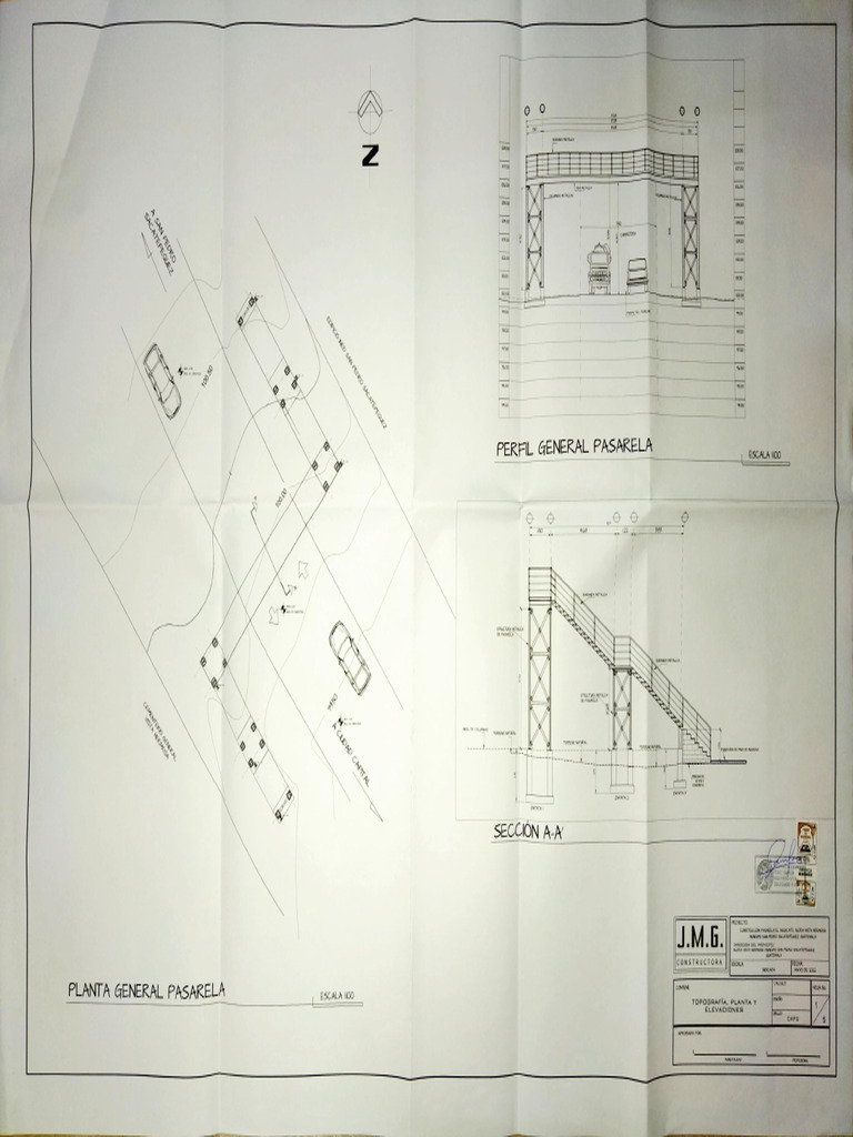 Planos Pasarela | PDF
