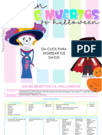 Plan. Dia de Muertos Contra Hallowen