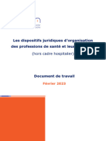 Description Architecture Juridique Professions Sante Fevrier 2023