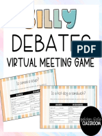Virtual Meeting Game