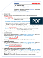 Resumão de Análise Combinatória