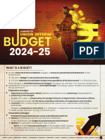VisionIAS Union Budget February 2024 Summary of Union Interim Budget 2024-25