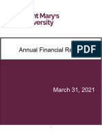 AnnualFinancialReport March312021 (includesAuditedFinancialStatements)