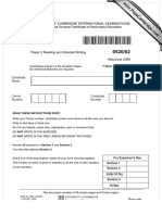 University of Cambridge International Examinations International General Certificate of Secondary Education