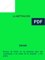 Motivación