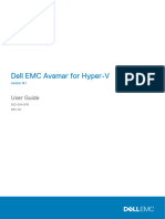 Dell EMC Avamar For Hyper-V User Guide
