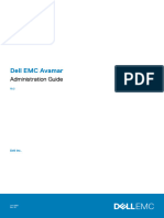 Dell EMC Avamar Admin Guide 19.2