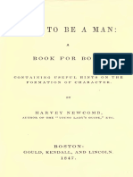 How To Be A Man-A Book For Boys 1847